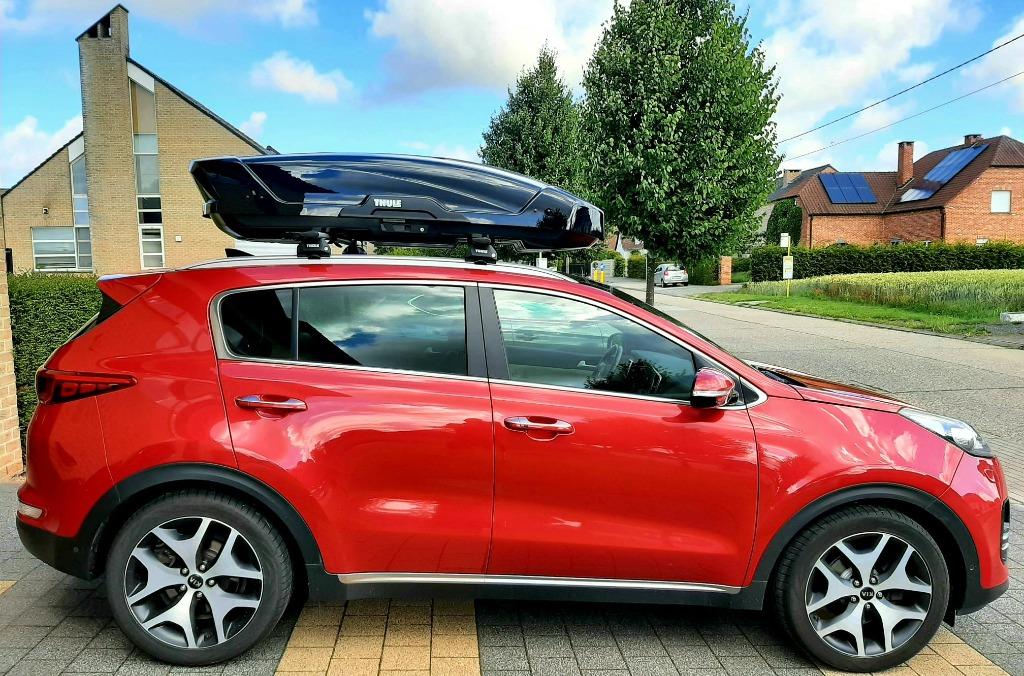 Thule dakkoffer huren €7/dag – Maastricht Limburg, Auto diversen, Ophalen, Zo goed als nieuw
