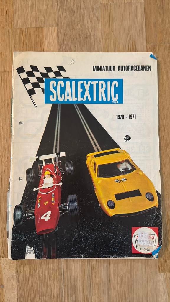 Scalextric Racebaan Vintage, Kinderen en Baby's, Speelgoed | Racebanen, Gebruikt, Racebaan, Elektrisch, Overige merken, Ophalen