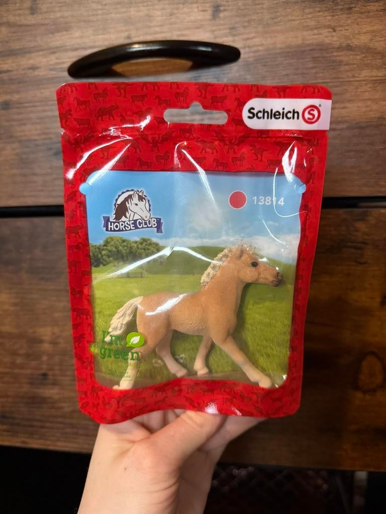Schleich haflinger veulen nieuw, Ophalen of Verzenden, Zo goed als nieuw