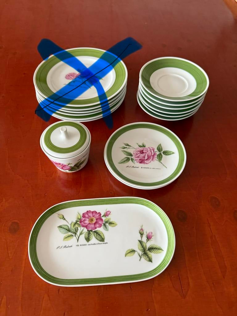 Restanten servies van P.J. Redoute Hutschenreuther, Ophalen of Verzenden
