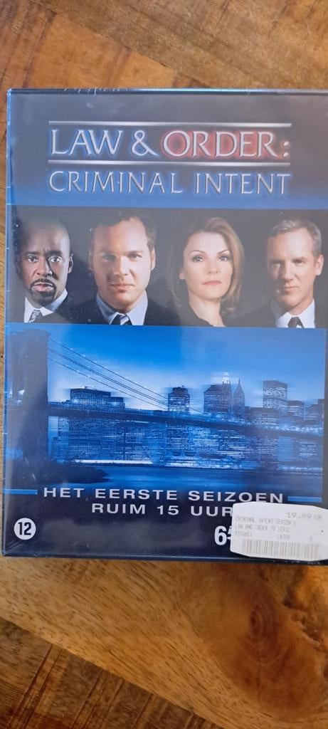 Law & Order: Criminal Intent - Seizoen 1 (DVD, Nieuw), Cd's en Dvd's, Dvd's | Tv en Series, Boxset, Drama, Ophalen of Verzenden