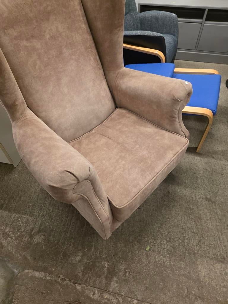 Oorfauteuil zithoogte 45cm, Huis en Inrichting, Fauteuils, Ophalen, Minder dan 50 cm, ., 75 tot 100 cm