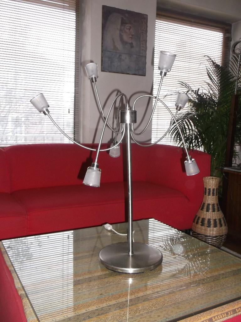 Ikea tafellamp Krysbbo, Ophalen, Gebruikt, Metaal, Modern