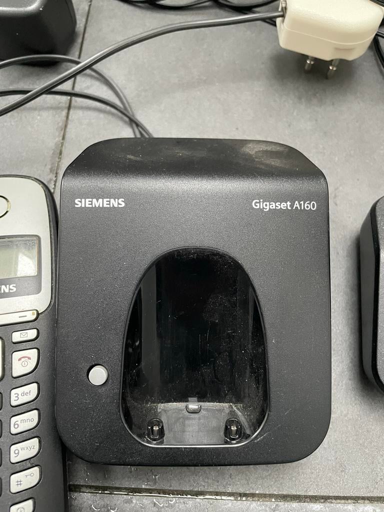 Siemens Gigaset A160 - Gebruikt, Ophalen of Verzenden, Gebruikt, 3 handsets