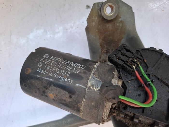 Ruitenwismotor + Mechaniek van een Volkswagen Golf, Auto-onderdelen, Ruiten en Toebehoren, Gebruikt, -, -, -