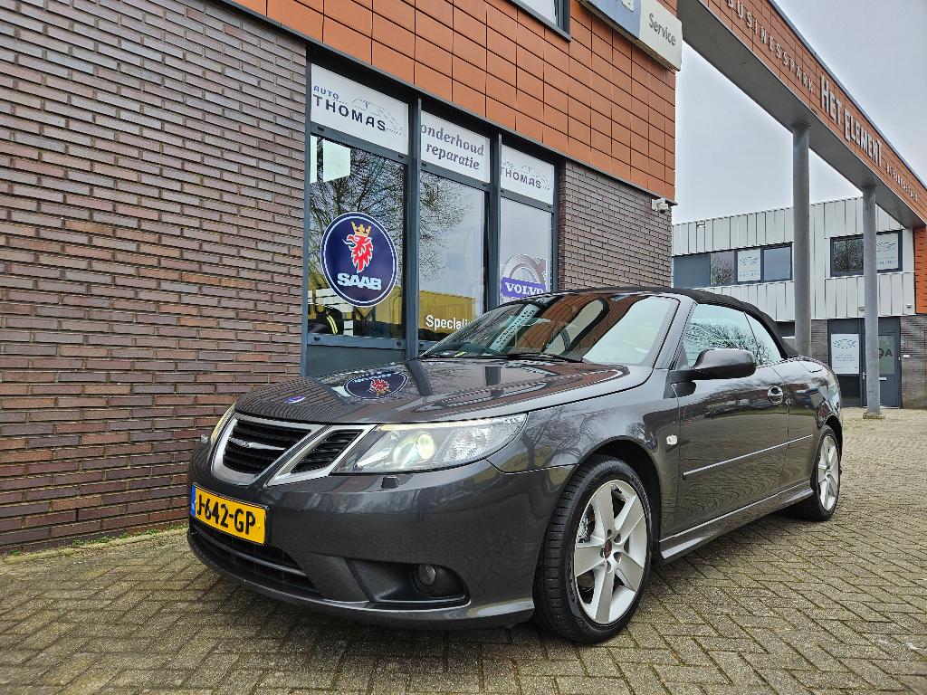 Saab 9-3 1.8 T Cabrio Vector 2009 Youngtimer, Auto's, 1998 cc, 4 cilinders, Cabriolet, 4 stoelen