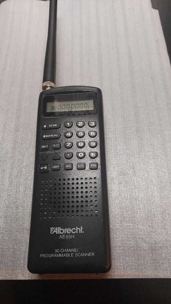 Handscanner Albrecht AE65H 30 kanaals, Ophalen of Verzenden, Zo goed als nieuw