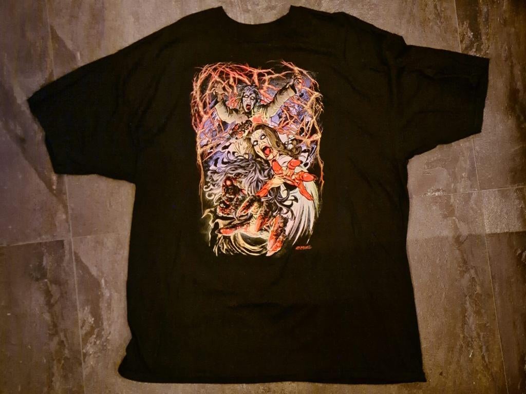 Rare - Ladies of the Evil Dead - Fright Rags - Signed, Verzenden, Zo goed als nieuw, Film, Kleding