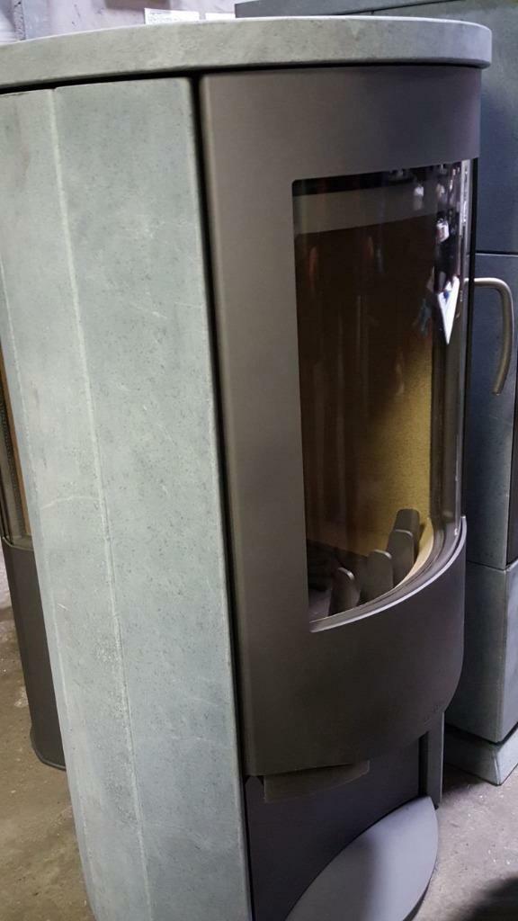 !!! prijsknaller overname LOTUS 8135 speksteenkachel 8 kw !!, Huis en Inrichting, Kachels, Zo goed als nieuw, Hout, Vrijstaand