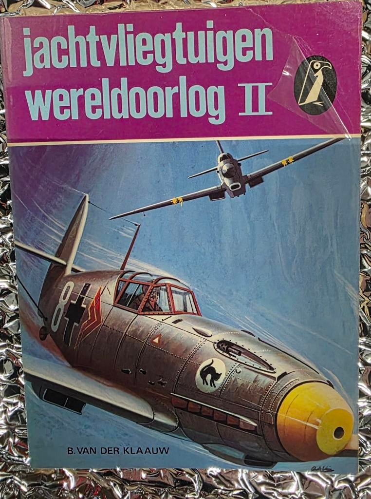 Jachtvliegtuigen wereldoorlog II" van B. van der Klaauw,, Boeken, Ophalen of Verzenden, Tweede Wereldoorlog
