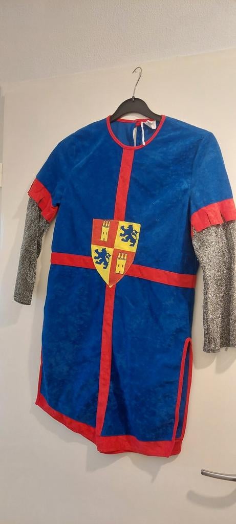 Ridderpak Carnaval - Maat 152, Kinderen en Baby's, Carnavalskleding en Verkleedspullen, Ophalen of Verzenden, Zo goed als nieuw