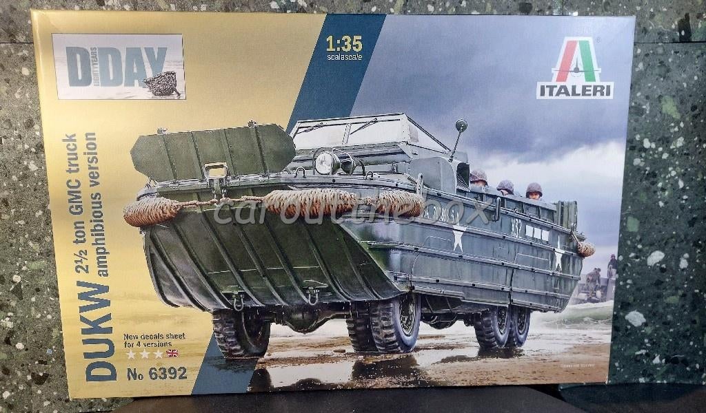 DUKW amphibious 2,5 ton GMC truck 1:35 Italeri Ita025, Hobby en Vrije tijd, Modelbouw | Auto's en Voertuigen, Italeri, Verzenden