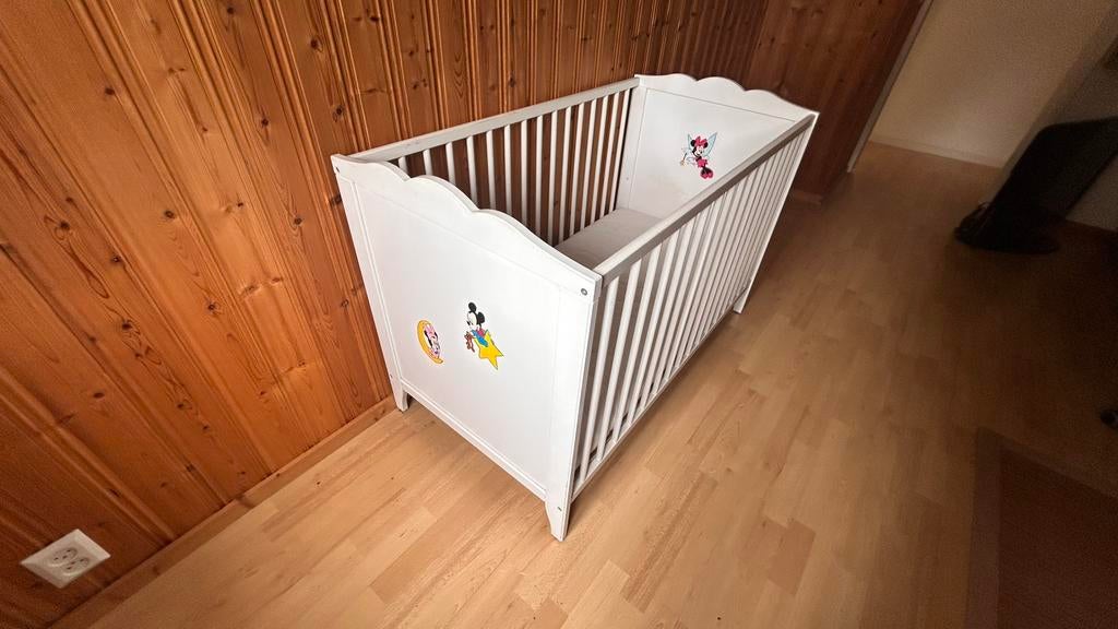 Kinderbedje met matrasje, Ophalen, Gebruikt, Ledikant
