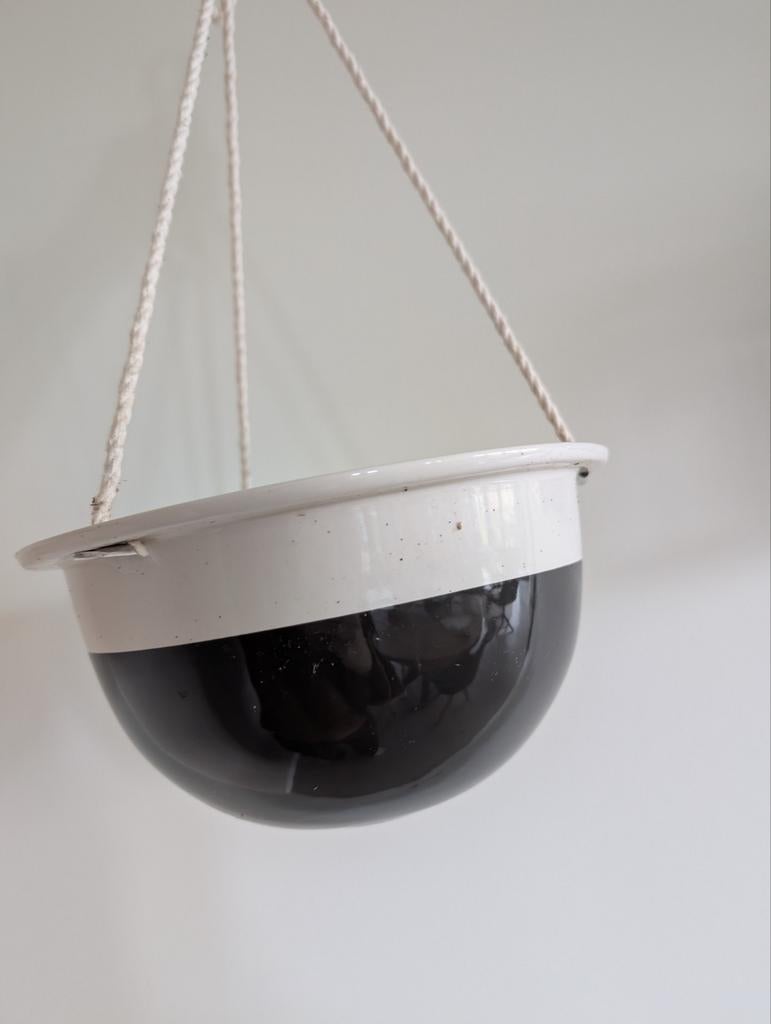 Hangpot - Doorsnede 19,5 cm - Goede Staat, Ophalen, Zo goed als nieuw, Binnen