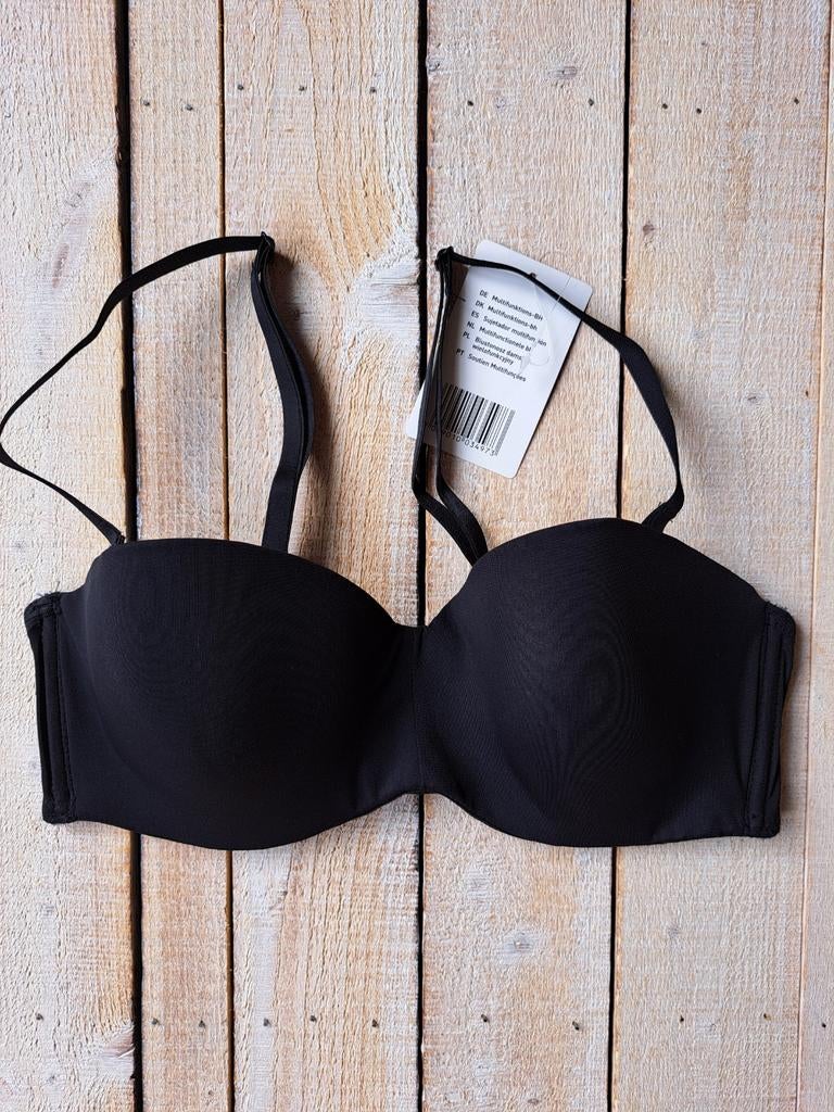 Queentex BH - Maat 75C - Nieuw, Kleding | Dames, Queentex, Verzenden, Zwart, BH