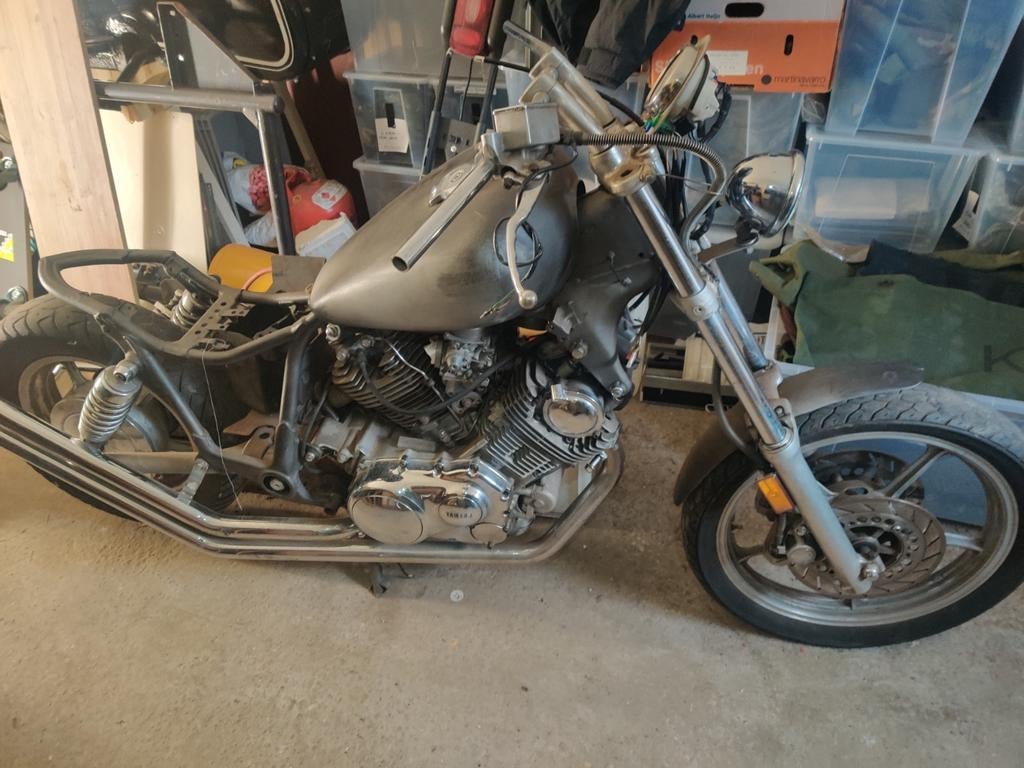 Yamaha Virago 750 Project - Halverwege