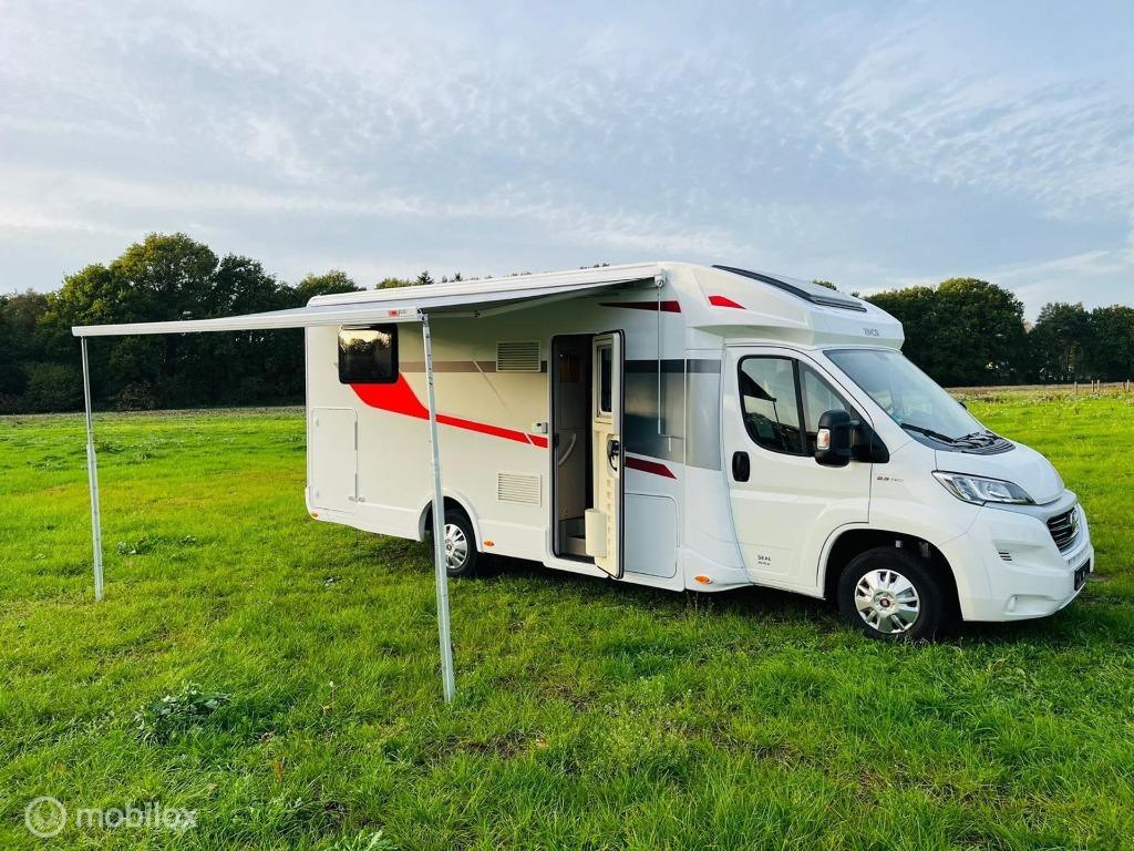 ✨Te huur Luxe Plus Camper tot 5 p. Lengte bed + hefbed, Caravans en Kamperen