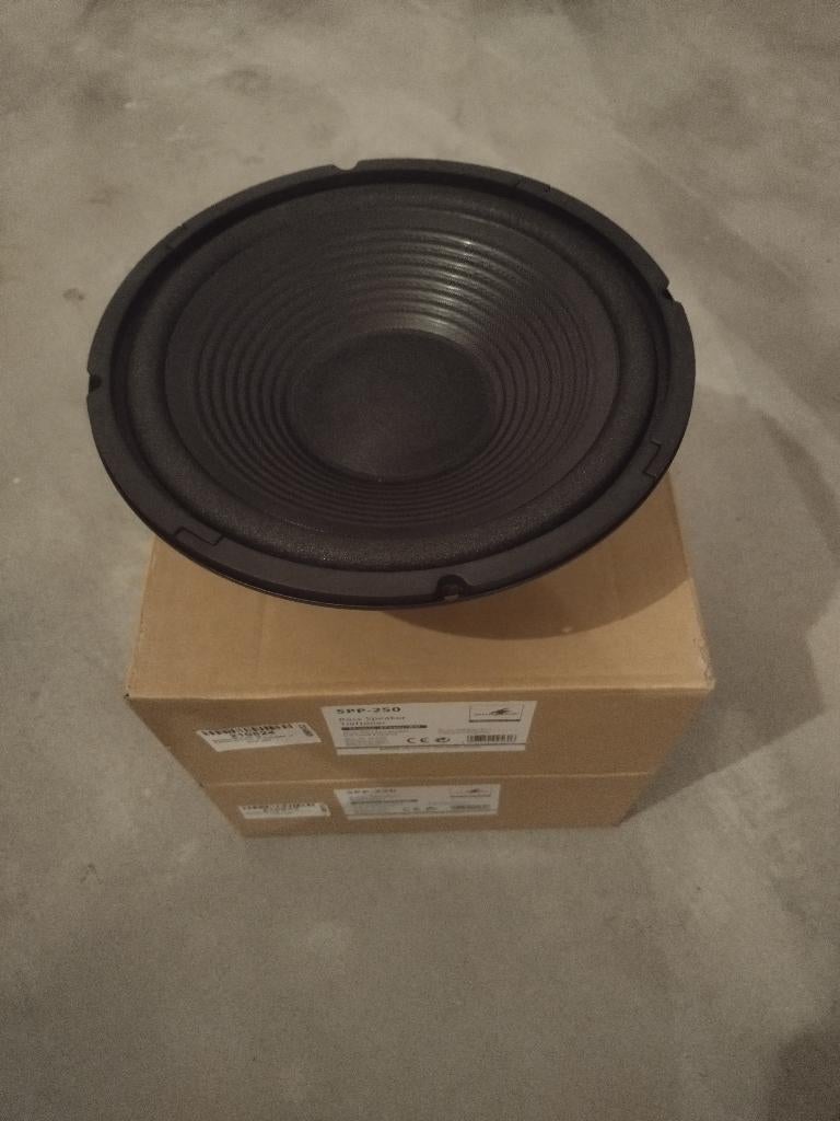 basluidspreker, woofer, boomer, tieftöner, 2x monacor spp250, Audio, Tv en Foto, Luidsprekers, Overige merken, Overige typen, Nieuw
