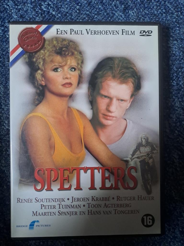 Spetters (dvd), Cd's en Dvd's, Dvd's | Nederlandstalig, Alle leeftijden, Ophalen of Verzenden, Zo goed als nieuw