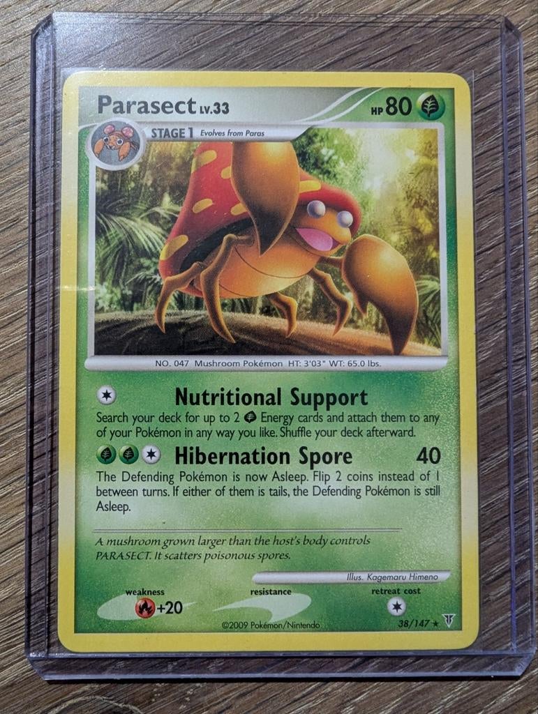 Parasect uit Supreme Victors 38/147, Hobby en Vrije tijd, Verzamelkaartspellen | Pokémon, Ophalen of Verzenden, Zo goed als nieuw