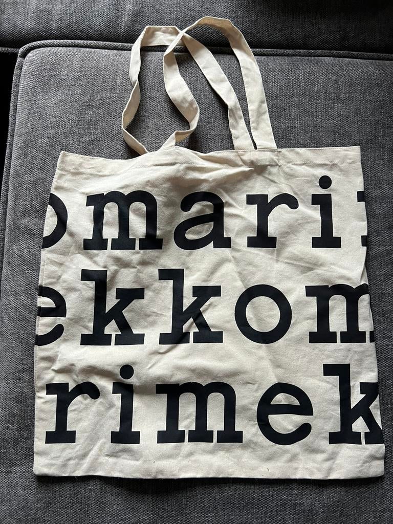 Marimekko katoenen tas, Sieraden, Tassen en Uiterlijk, Ophalen of Verzenden, Zo goed als nieuw, Shopper