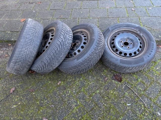 Winterbanden, Auto-onderdelen, Banden en Velgen, Ophalen, Gebruikt, 15 inch, Banden en Velgen