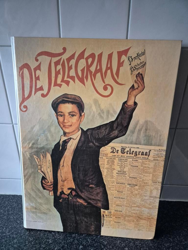 100 Jaar De Telegraaf: 1893-1992 Jubileumboek, Ophalen, 20e eeuw of later, Gelezen, De Telegraaf