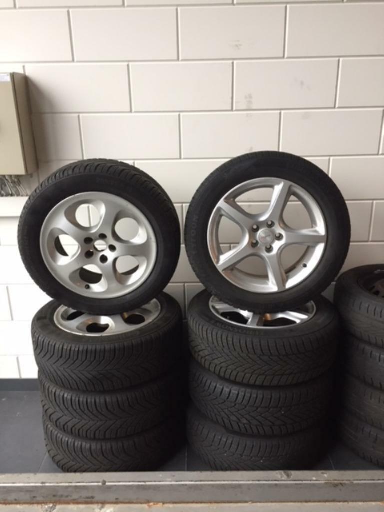 147, GT, 156 wintersets te koop!, Auto-onderdelen, Banden en Velgen, Ophalen, Gebruikt, Velg(en), 16 inch