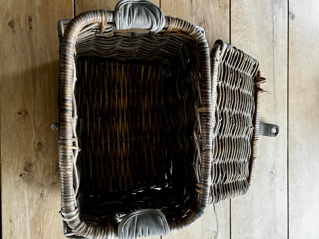 Luxe Rotan Mand met Deksel  Perfect voor Fosti Retro Scooter, Ophalen of Verzenden, Zo goed als nieuw, Overige typen, Overige merken