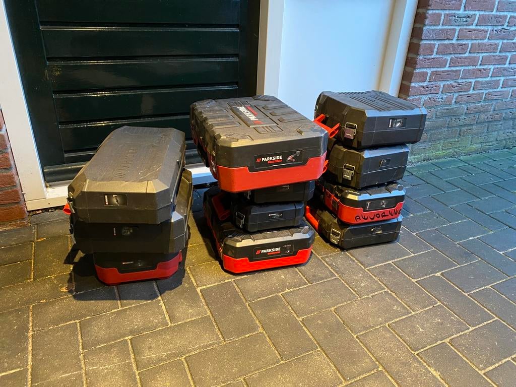 Partij Parkside koffers LEEG, Ophalen of Verzenden, Zo goed als nieuw
