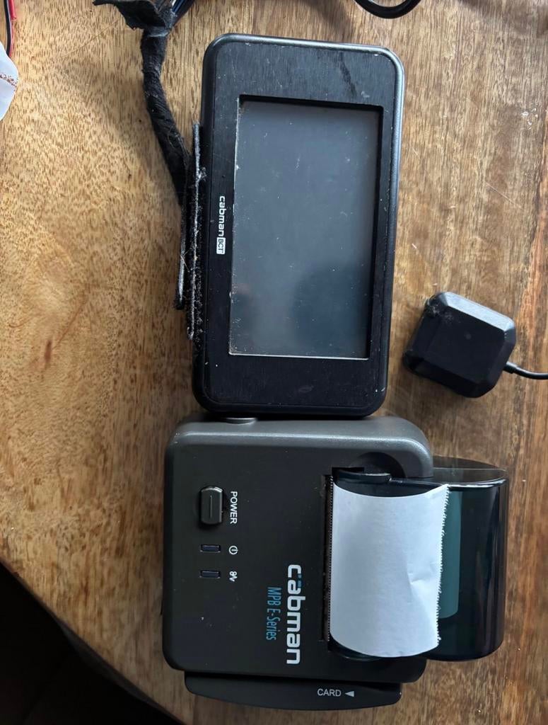 Cabman g3 met printer, Ophalen, Gebruikt