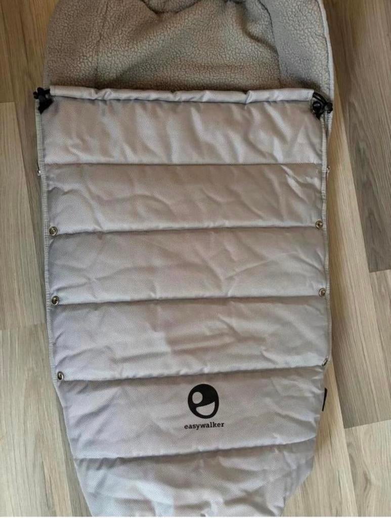 Easywalker voetenzak zilver - goede staat, Ophalen, Gebruikt