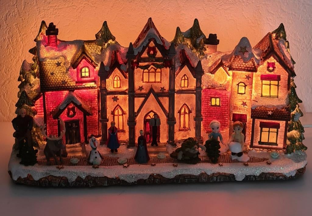 Prachtig kerstdorp
Met FROZEN, Ophalen of Verzenden, Overige figuren, Zo goed als nieuw, Beeldje of Figuurtje