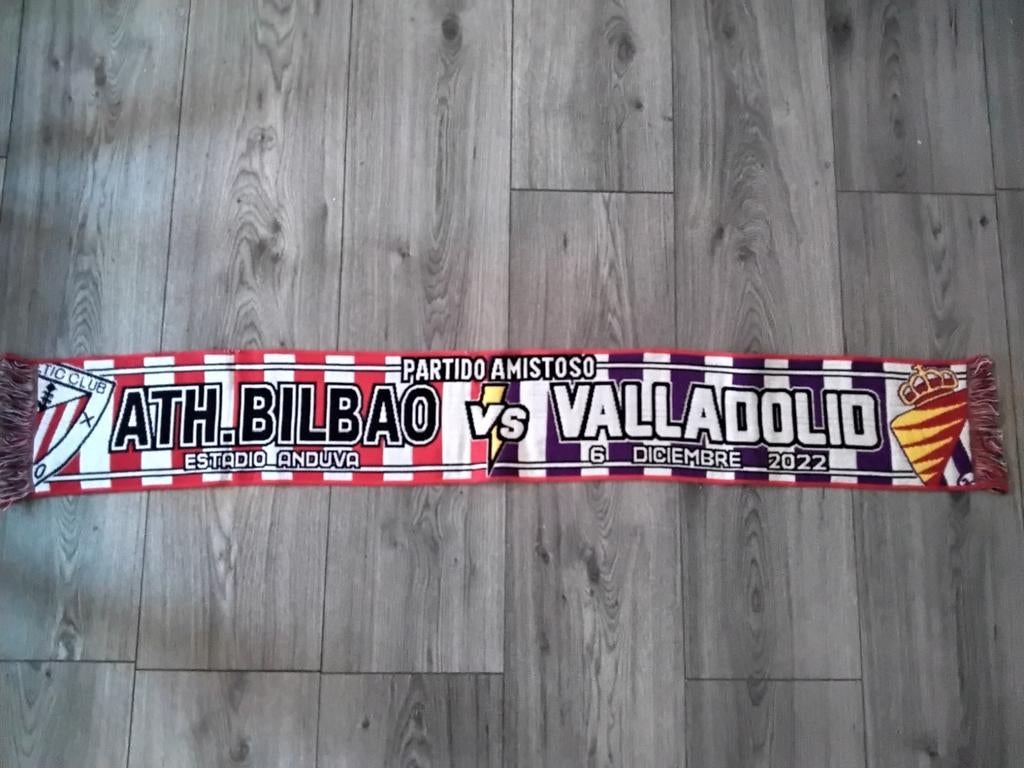 Wedstrijdsjaal Athletic bilbao-real valladolid, Ophalen of Verzenden, Buitenlandse clubs