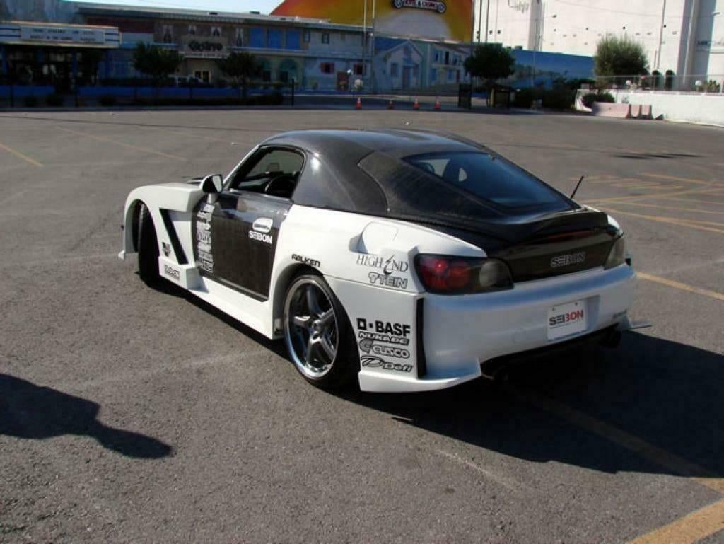 Seibon Carbon motorkap spoiler hardtop achterklep - S2000, Ophalen of Verzenden