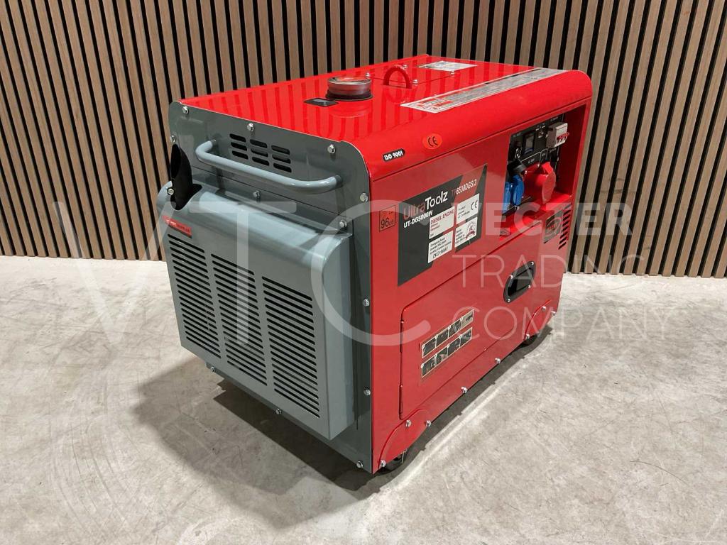 UltraToolz UT-DG5000W Diesel Stroomgenerator nieuw in doos‼️, Ophalen, Dieselolie, Geluidgedempt, Nieuw