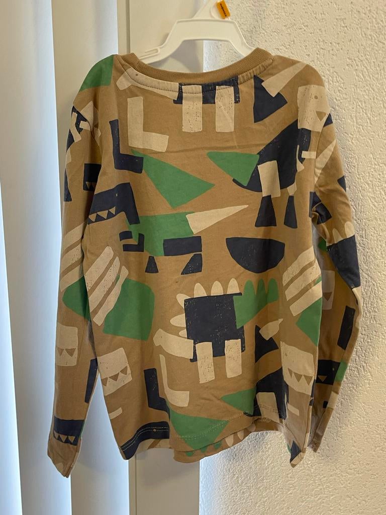 H&M Dino Trui Maat 122/128, Ophalen of Verzenden, Zo goed als nieuw, Jongen, Trui of Vest