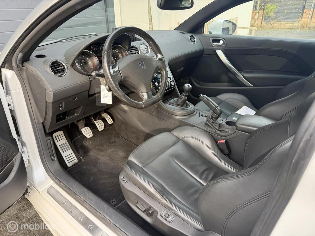 Peugeot RCZ 1.6 157PK|RIJKLAAR|1E EIG|NL AUTO|LEER|NAV|UNIEK, Auto's, Peugeot, Voorwielaandrijving, Euro 5, Zwart, Wit