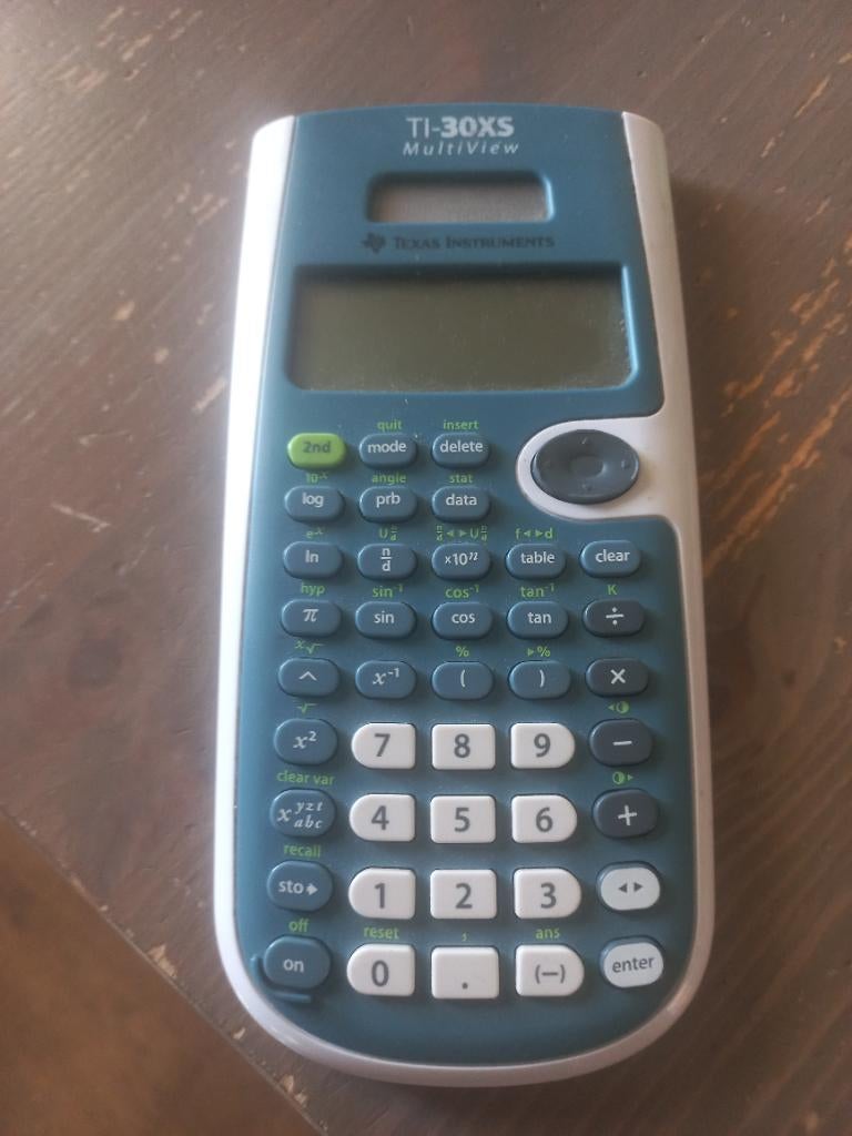 Rekenmachine TI-30 XS, Ophalen of Verzenden, Grafische rekenmachine, Gebruikt