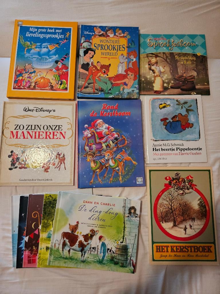 12 sprookjesboeken en kinderboeken  sprookjes, Ophalen of Verzenden, Zo goed als nieuw