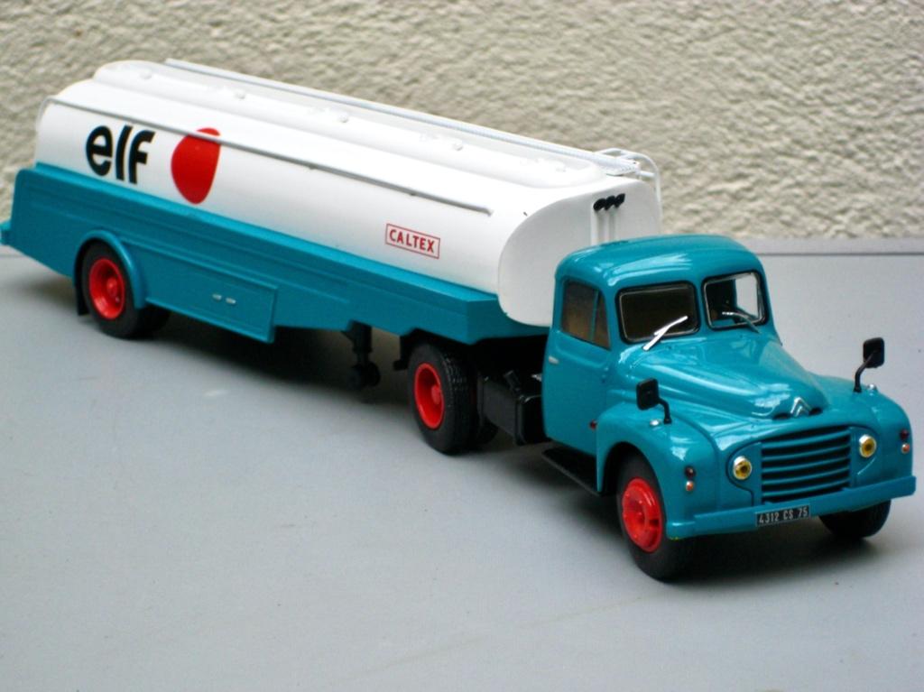 Citroen Type 55 C2 truck met oplegger Elf 1953 Altaya 1:43, Hobby en Vrije tijd, Modelauto's | 1:43, Ophalen of Verzenden, Nieuw