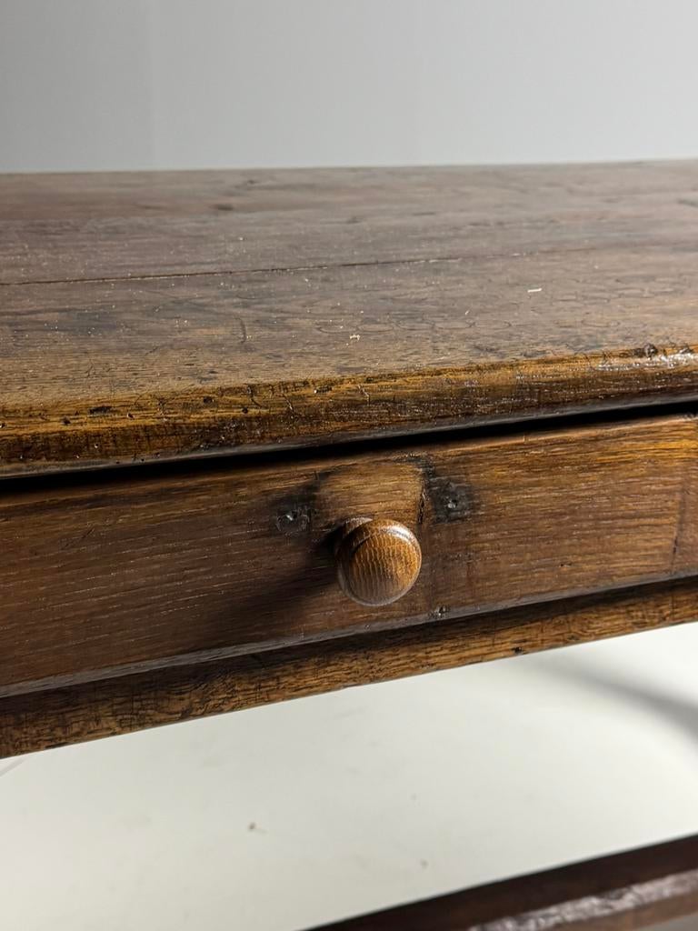 Franse eettafel antiek 227cm, Ophalen of Verzenden