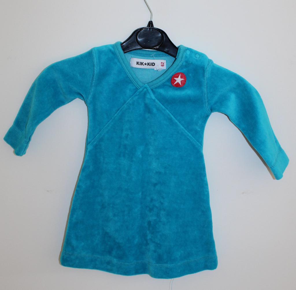 Velours jurk van Kik Kid 62, KIK*KID, Meisje, Jurkje of Rokje, Ophalen of Verzenden