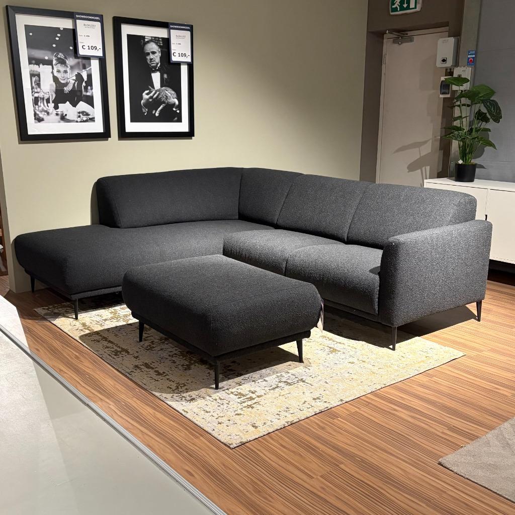 Hoekbank Baily Oosterbaan Living, 250 tot 300 cm, Hoekbank, Ophalen of Verzenden, Zo goed als nieuw