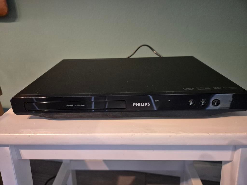 Philips Dvd speler + ca.100 kinder Dvd's, Ophalen, Gebruikt, Philips