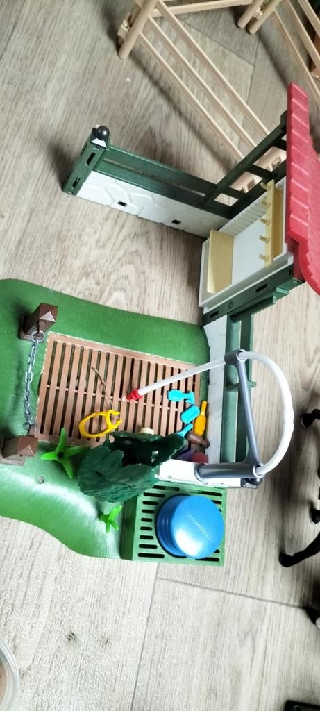 Playmobil Paarden Wasplaats, Kinderen en Baby's, Speelgoed | Playmobil, Ophalen, Gebruikt, Complete set