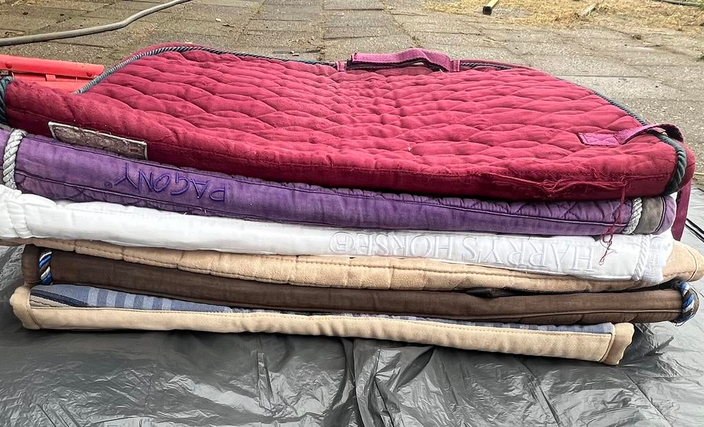 Dressuur dekjes 6 stuks, Dieren en Toebehoren, Ophalen of Verzenden, Zo goed als nieuw