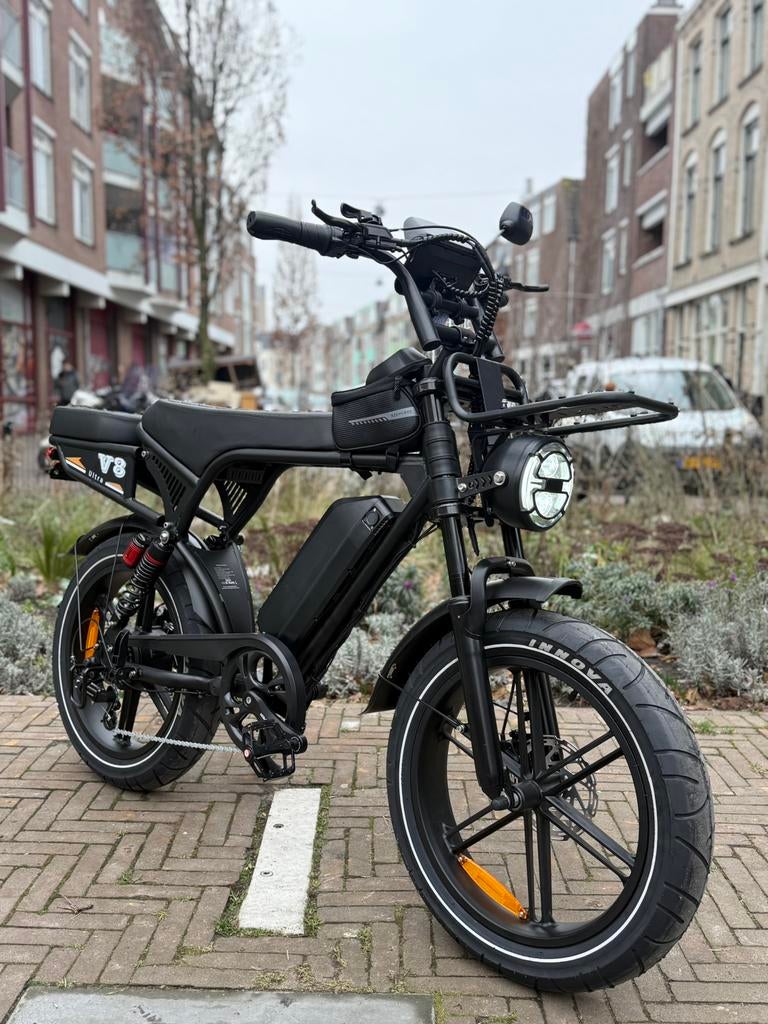 NIEUWSTE FATBIKE V20 PRO ROZE NARDO GREY LUXE MODELLEN V 20, Fietsen en Brommers, Elektrische fietsen, Overige merken, Nieuw, Ophalen of Verzenden