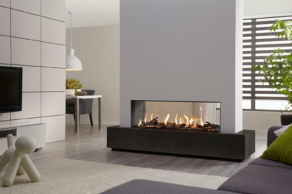 Dru metro 130 xt gas tunnel haard, Huis en Inrichting, Kachels, Nieuw, Gas, Inbouw