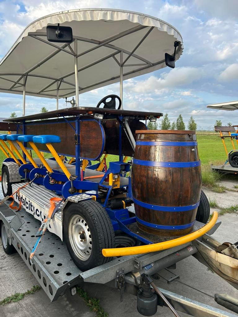 Bierfiets  partyfiets huren Utrecht, Amsterdam?, Ophalen of Verzenden, Zo goed als nieuw